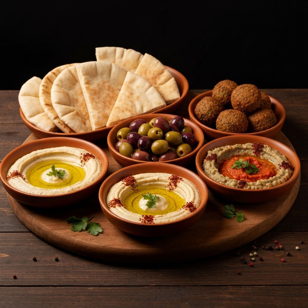 Mezze spread